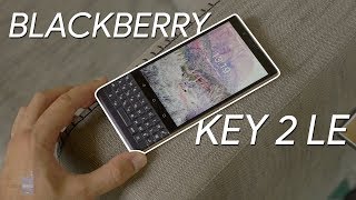 BlackBerry Key 2 LE handson [upl. by Klara]