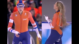 Jutta Leerdam 1000 m World Championships Sprint Heerenveen 2019 Highlights [upl. by Nlyak382]