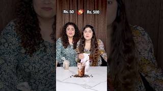 Rs 30 vs Rs 300 Cold Coffee Challenge Cheap vs Expensive Coffee foodchallenge thakursisters [upl. by Bard]