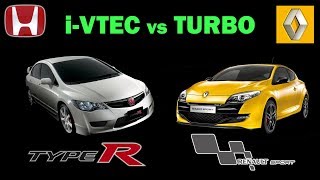 Honda Civic Type R FD2 🆚 Renault Mégane RS Cup [upl. by Avlasor503]