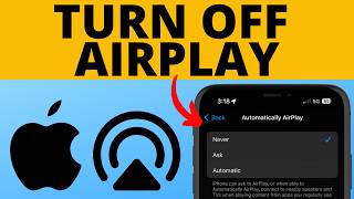 How to Turn Off AirPlay on iPhone [upl. by Aldora605]