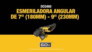 ESMERILADORA ANGULAR DE 7quot 180MM  9quot 230MM DE 60V MAX [upl. by Mcmullan]