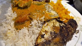 BUTTERFISH COCONUT CURRY AND FISH FRY MASALA RECIPE HOW TO FOOD [upl. by Tolkan]