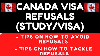 Common Reasons for Canada Visa Refusals and How to Avoid Them [upl. by Ayatal210]