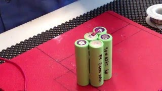 DIY Lithium Battery Pack using 18650 cells [upl. by Yelah]