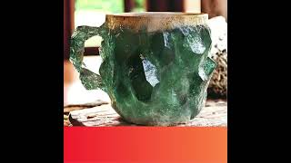 200ml Mineral Crystal Coffee MugsMulti Colored Crystal Mineral Coffee Mugs Natural Mineral Crystal [upl. by Riess]