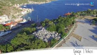 Τρίκερι Μαγνησίας Νότιο Πήλιο  Trikeri Aerial Video EnjoyThessaly [upl. by Gabriele]