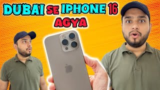 iPhone 16 pro max unboxing 🔥 Dubai Sy Ay Bht Saray Gifts 😍 [upl. by Akiaki]