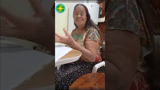 Madrinha Regina contando a história do hino a Meu Pai Peço firmeza do Pad Sebastião [upl. by Fredia43]