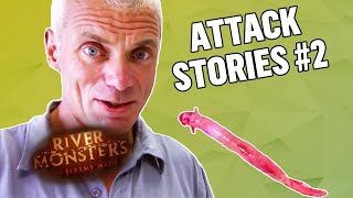 The Best ATTACK STORIES Part 2  COMPILATION  River Monsters [upl. by Assirolc]