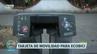 ¿Cómo usar la Tarjeta de Movilidad para Ecobici  Noticias con Francisco Zea [upl. by Ellan]