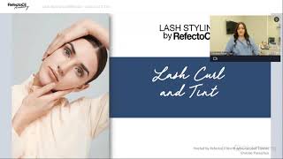 RefectoCil  Lash Styling with Lash Curl [upl. by Lohman]