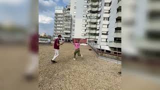 First Female to Jump the Iconic Parkour Gap ManPower  Lilou RUEL [upl. by Hillell]