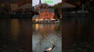 📍Brugge Belgium 🇧🇪shortvideo fypシ゚viral fyp travel belgium bruges belgium [upl. by Winfield78]