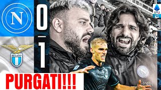 😩 PURGATI NAPOLI 01 LAZIO LIVE REACTION NAPOLETANI AL MARADONA HD [upl. by Oiramel]