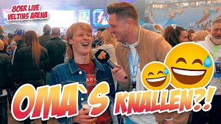 OMA´s KNALLEN 😅😅 Straßenumfrage 80er LIVE  Veltins Arena auf Schalke [upl. by Trish]