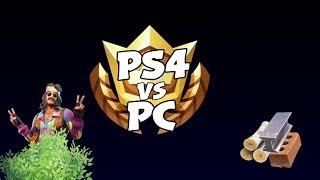 FORTNITE  QUAND UN JOUEUR PS4 RENCONTRE DES JOUEURS PC 1V1 BUILDFIGHT [upl. by Daggna]