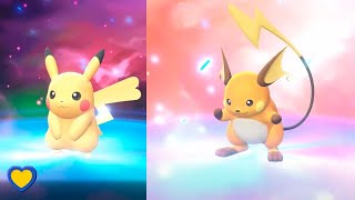 HOW TO Evolve Pikachu into Raichu in Pokémon Lets Go Pikachu amp Eevee [upl. by Felicle222]