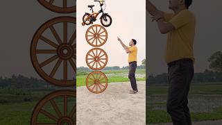 12 June 2024 Rotating horse wheel to cycle toto scooter amp car  magical vfx video 😀 [upl. by Eldoria858]