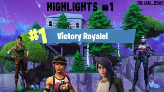 Fortnite Highlights 1 udx2k [upl. by Namlaz365]