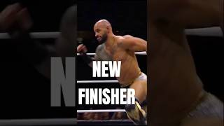 Ricochet debuts a new FINISHER in AEW  shorts aew [upl. by Ihcekn]