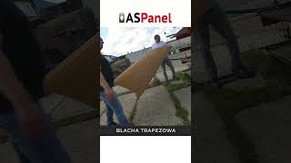 Trapez Blacha Trapezowa w ASPanel odreki [upl. by Nauqram]