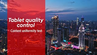 Tablet QC  Content uniformity test [upl. by Iblok]