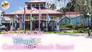 Disney’s Caribbean Beach Resort  Full Tour [upl. by Trinetta]