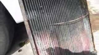 Chrysler Lebaron  Replacing Rusted Radiator [upl. by Aerahs]