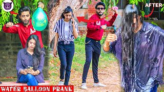 Water Balloon Prank With Cute Girls  BY AJAHSAN [upl. by Thilde588]