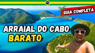 ARRAIAL DO CABO BARATO ✅GUIA COMPLETA ¿Que hacer ¿Como llegar‼️COSTOS‼️ EL CARIBE BRASILEÑO🇧🇷 [upl. by Antonio]