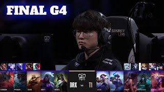 T1 vs DRX  Game 4  Grand Finals LoL Worlds 2022  DRX vs T1  G4 full game [upl. by Elizabeth]