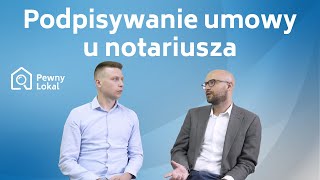 Podpisywanie umowy u notariusza [upl. by Abbe]