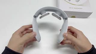 Say Goodbye to Neck Pain Forever Hilipert Neck Massager Unboxing and Demo [upl. by Akeihsat527]