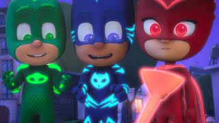 PJ Masks  Losing Control of our Powers  Kids Cartoon Video  Animation for Kids  COMPILATION [upl. by Ahsoyem890]