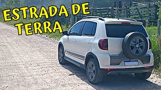 TESTE do CROSSFOX na ESTRADA de TERRA [upl. by Itra550]