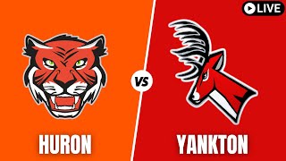 Huron Tigers vs Yankton Bucks Basketball [upl. by Ahsenauj]