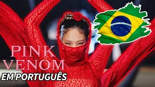 BLACKPINK  PINK VENOM Cover IA em Português [upl. by Etnahs506]