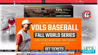 Chattanooga Lookouts to host fall world series exhibition game [upl. by Esorlatsyrc]