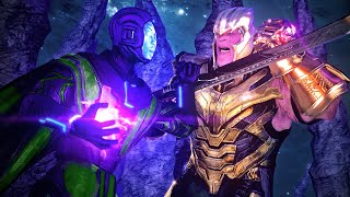 Thanos vs Kang The Conqueror  FINAL EPIC BATTLE [upl. by Ollayos]