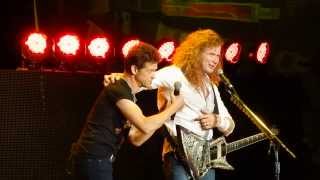 Megadeth quotPhantom Lordquot with Jason Newsted Toronto August 11 2013 Molson Amphitheatre [upl. by Inoliel]