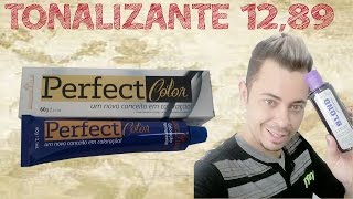 Tonalizante 12 89 Perect Color com Anderson Salgado [upl. by Nikolas]