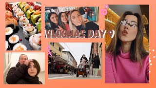 Ribashkimi me albjona sushi pazar e po i nxjerr të palarat🤫 Vlogmas Day 9 Angela Ak [upl. by Jahdiel]