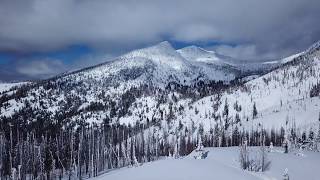 Wallowa Mountains Snowpack March 2019 [upl. by Einahteb784]