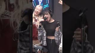 AHYEON slaying the 3 highnote progression  RAMI’s great vocals KBS COOL FM shorts mrremoved [upl. by Kooima272]