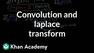 The convolution and the laplace transform  Laplace transform  Khan Academy [upl. by Misty]