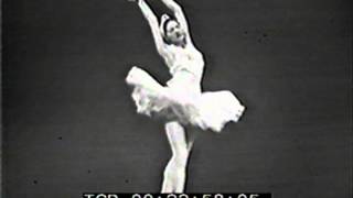 Eter Chabukiani Dying Swan 1954 Moscow Bolshoi Theatre [upl. by Kyla]