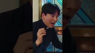 He is so funny 🤣 dramathe fiery priest season 2 kdrama shortsthefierypriest2 [upl. by Dickie]