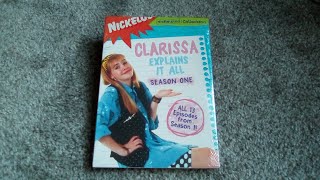 Clarissa Explains It All Season 1 Dvd Unboxing [upl. by Jules]