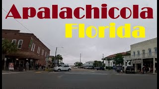 Apalachicola Florida  Drive around the Town [upl. by Sillsby209]